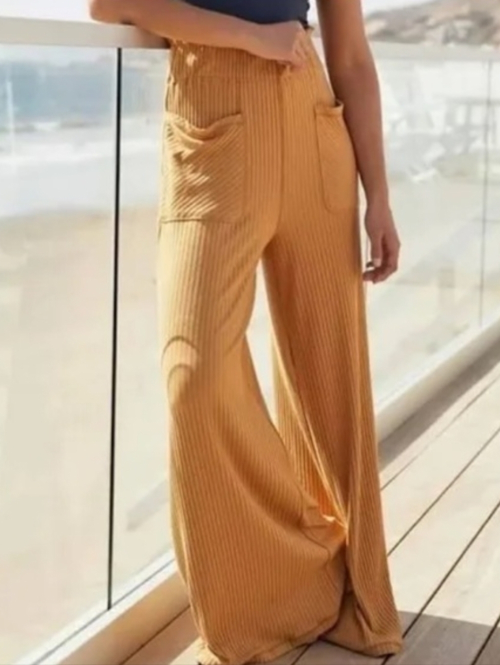 FP Movement Billed Out Wide Leg Pants Sz Sm